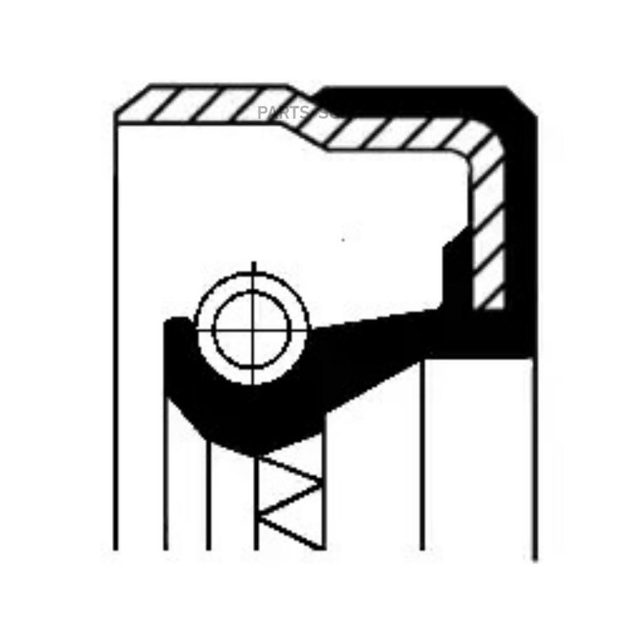 

Сальник CORTECO 01025620B
