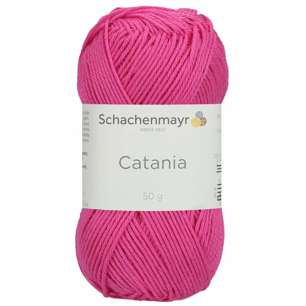 Пряжа Schachenmayr Originals Catania Катания MEZ 9801210, 00444 neon pink неоновый розовый