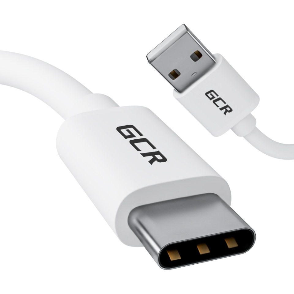 фото Кабель для смартфона usb typec gcr 0,15м 3а qc 3.0 для быстрой зарядки samsung xiaomi