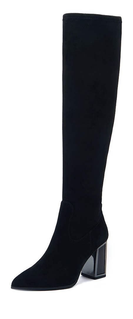 

Ботфорты женские Pierre Cardin JX24AW-14 черные 35 RU, Черный, JX24AW-14