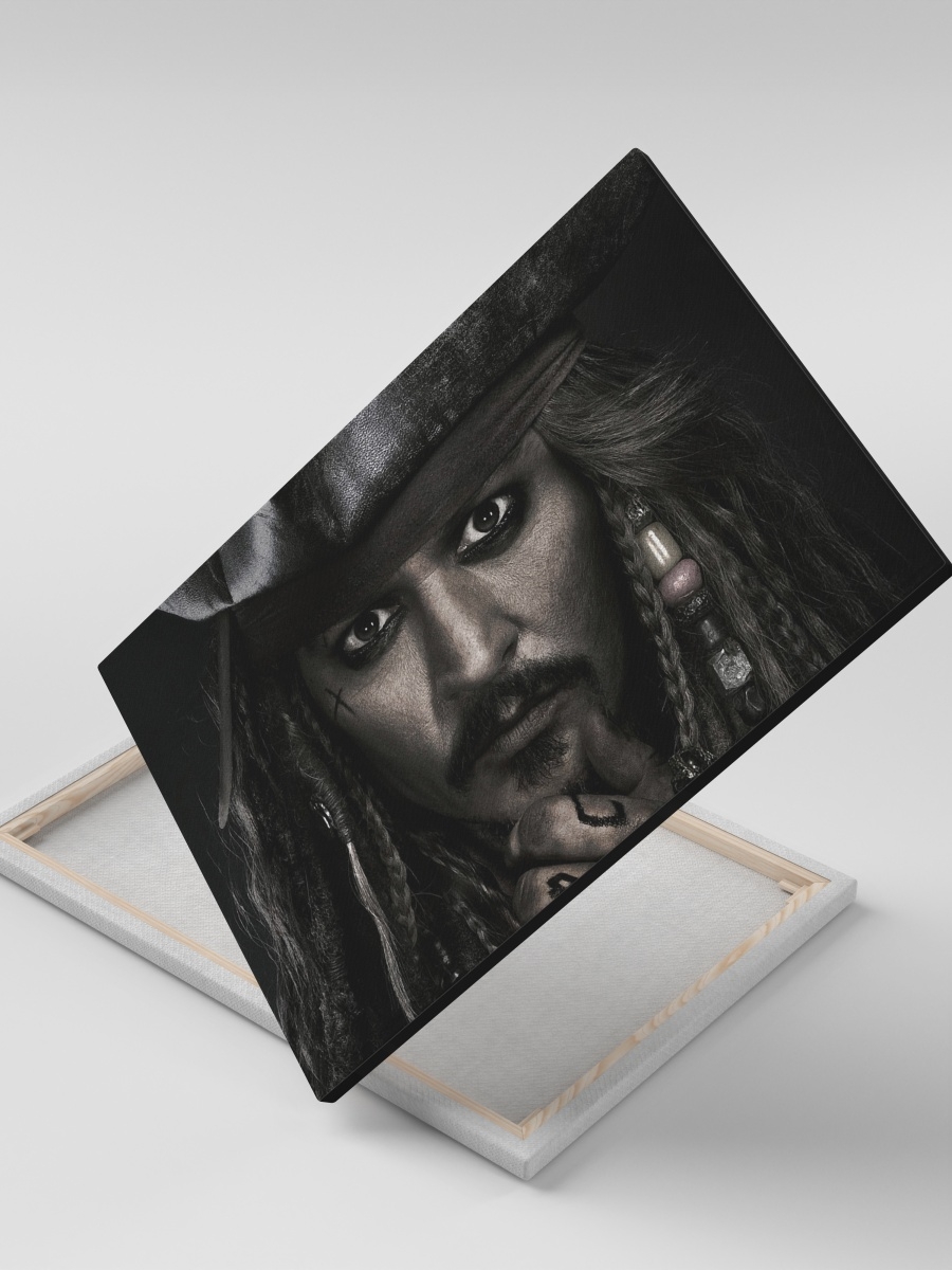 

Картина на холсте СувенирShop "Пираты карибского моря/Джек Воробей" 30x40, CV-FMPK1/34