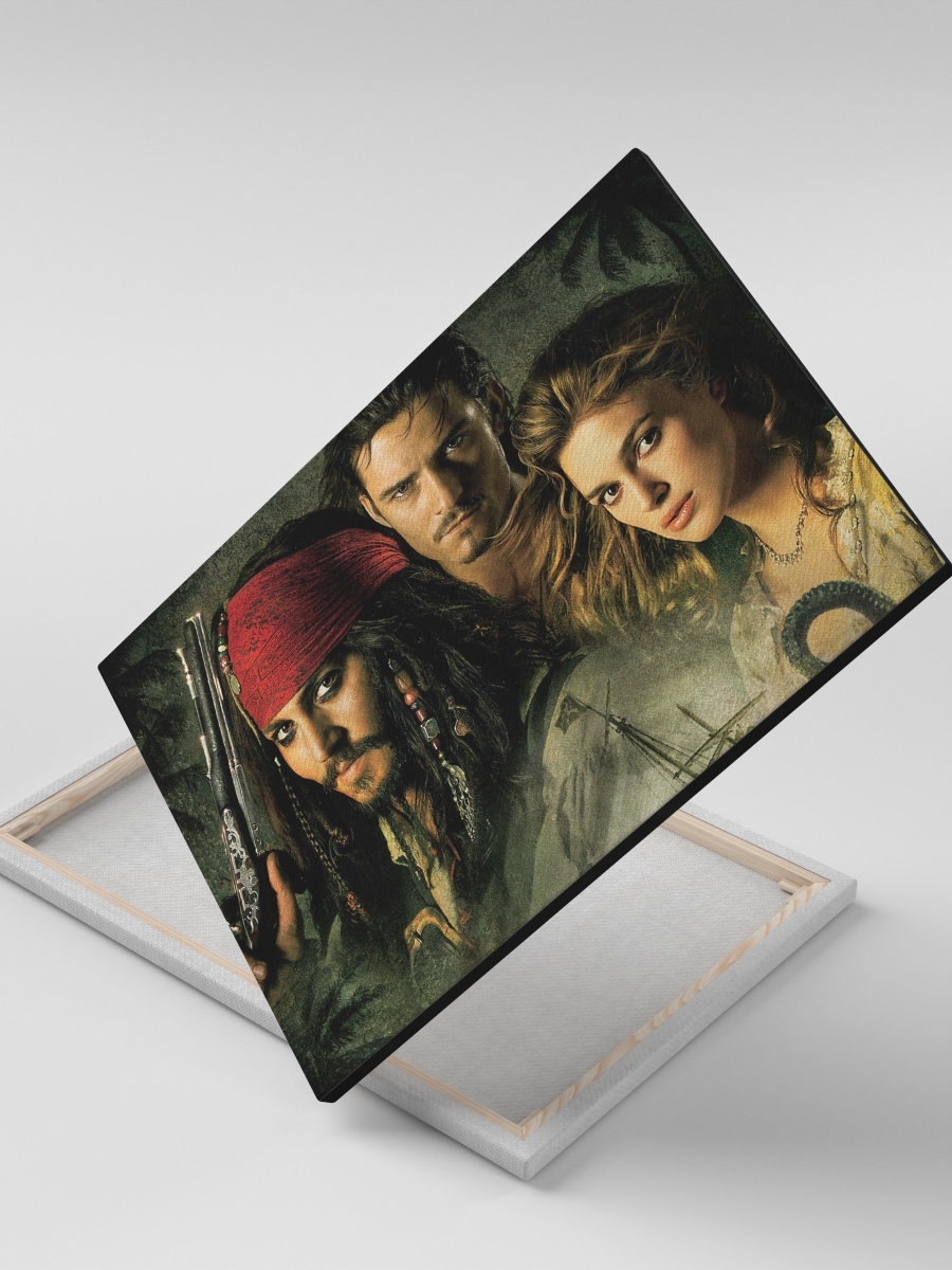 

Картина на холсте СувенирShop "Пираты карибского моря/Джек Воробей" 30x40, CV-FMPK3/34