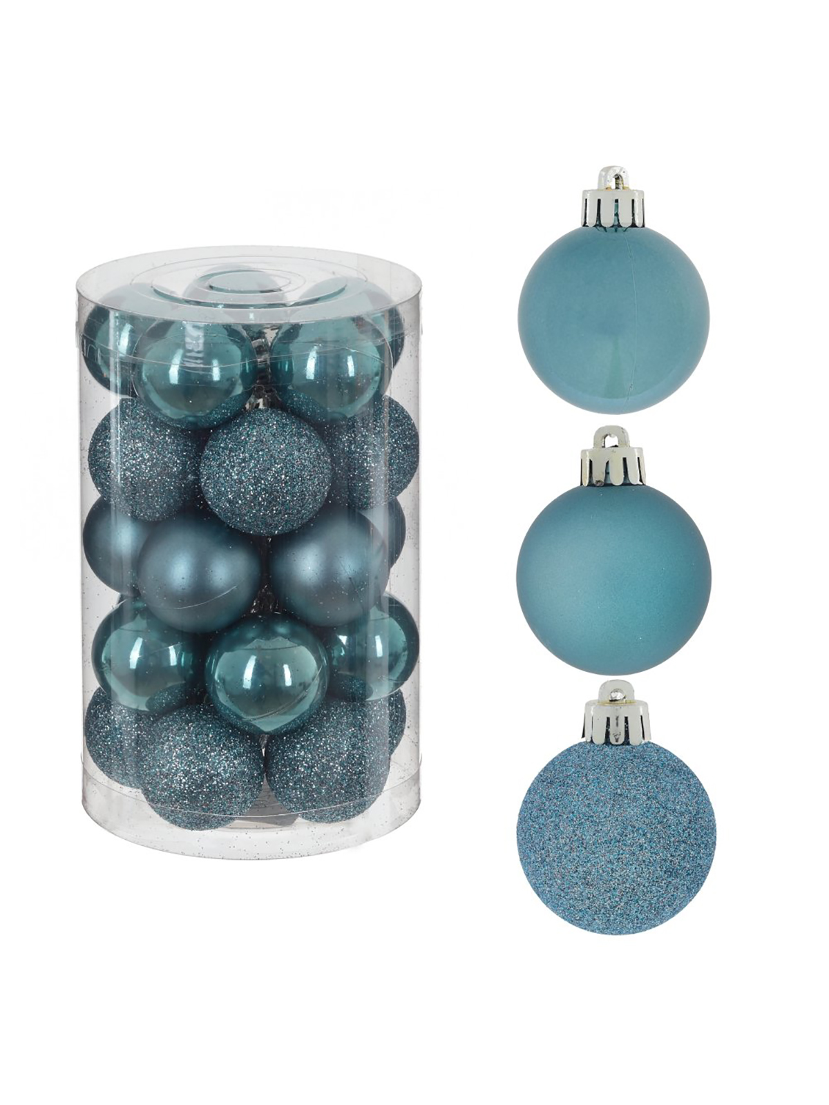 

Шар на ель Alat home 764218 25 шт. бирюзовый