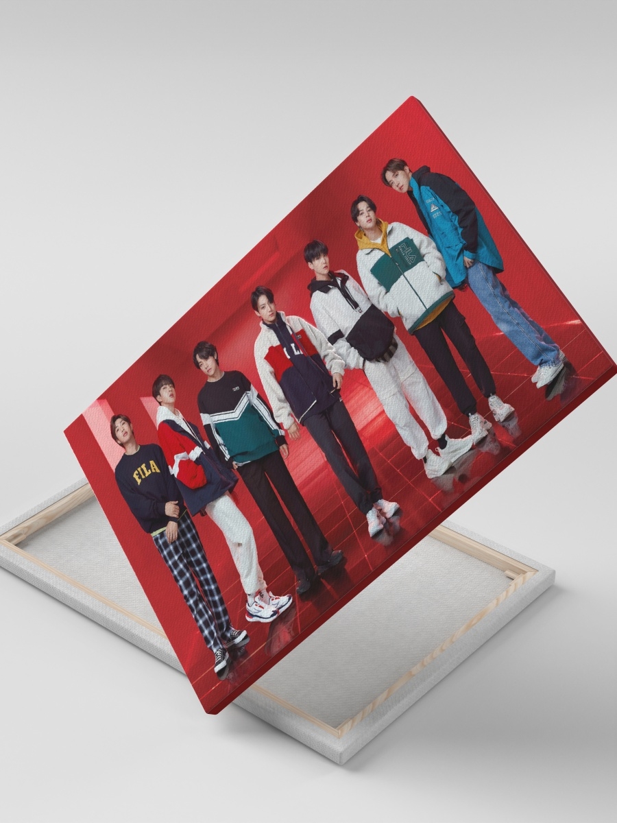 

Картина на холсте СувенирShop "BTS/БТС/K-Pop" 30x40, CV-MGBT1/34