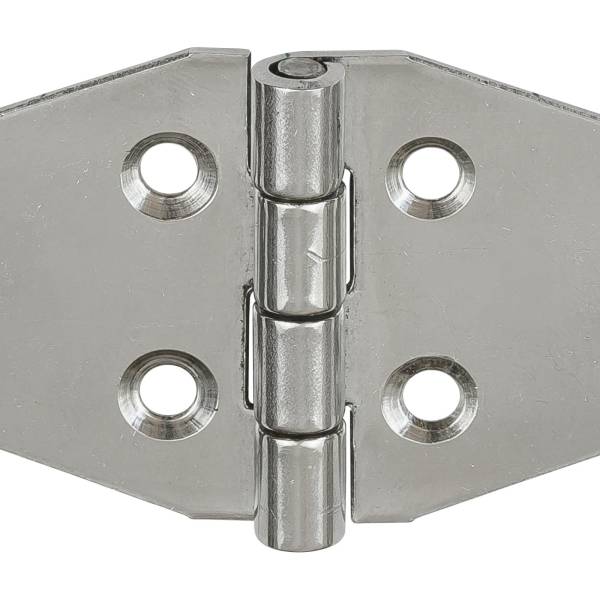 

Петля VORMANN 70х40х1,5 мм, нержавеющая сталь 010046070, Белый