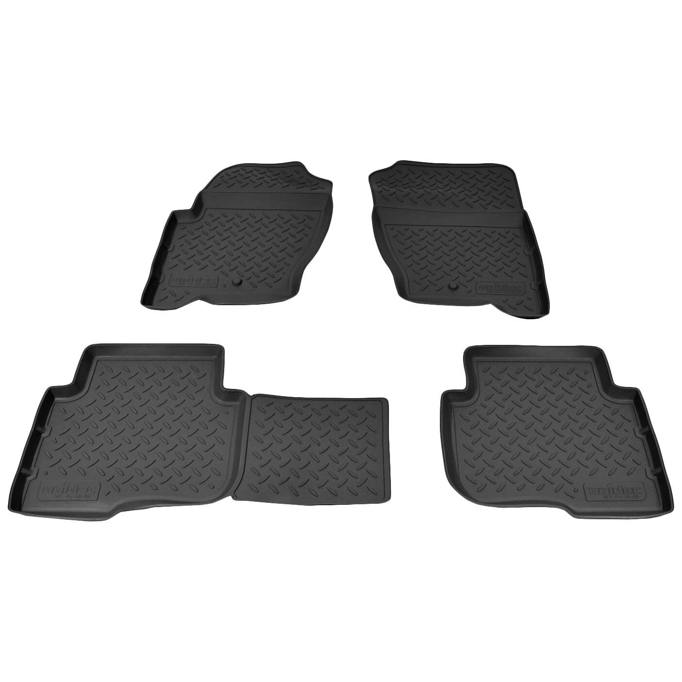 

Коврики в салон полиуретан NORPLAST LAND ROVER Discovery III 05- черный NPL-Po-46-05