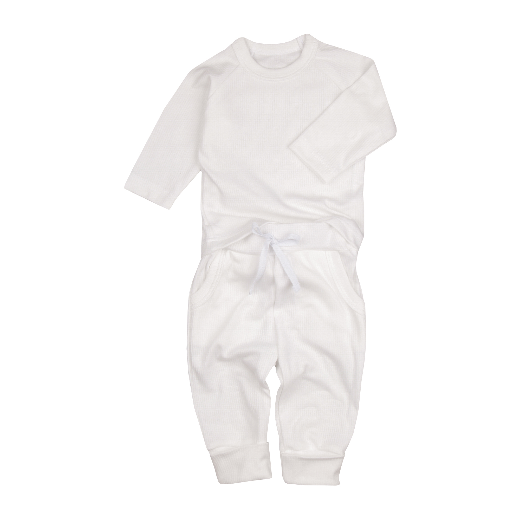 Комплект одежды для новорожденных AMAROBABY Fashion молочный р.86