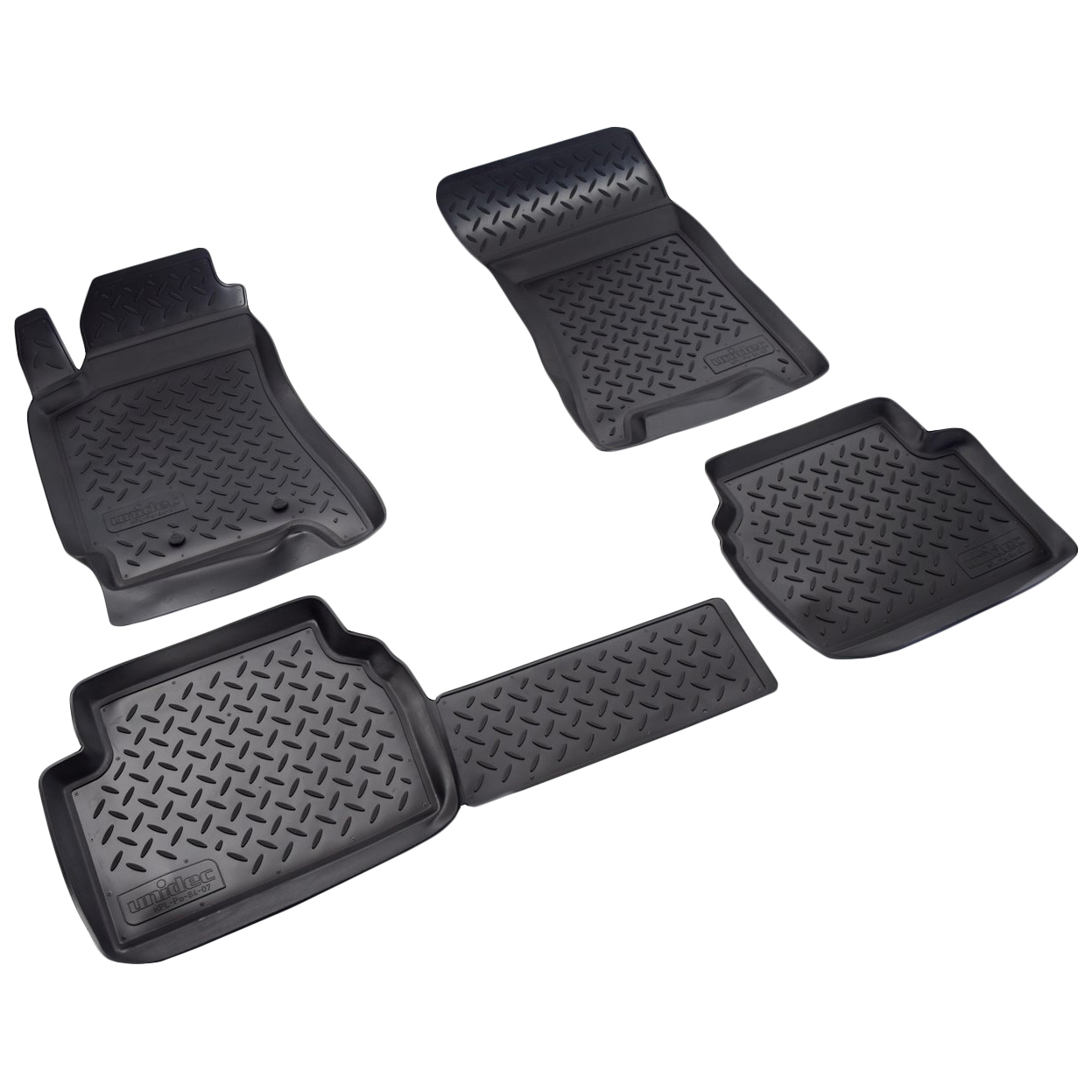 

Коврики в салон полиуретан NORPLAST SUBARU FORESTER 05- черный комплект NPL-Po-84-07