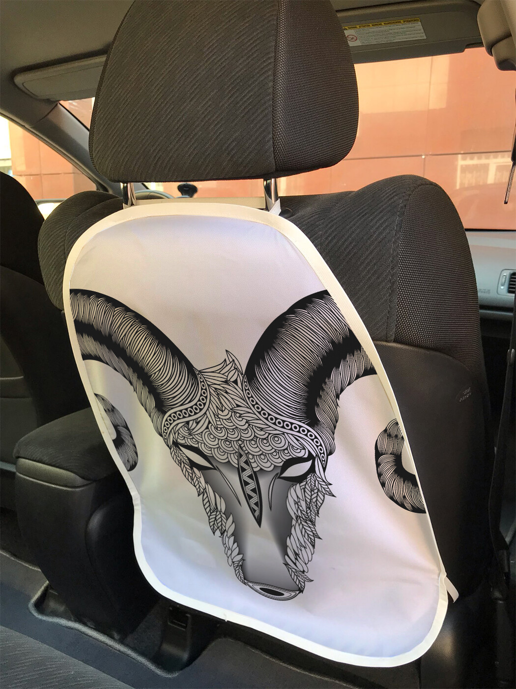 

Накидка на спинку сиденья JoyArty Овен в стиле зентангл, 45х62, Овен в стиле зентангл