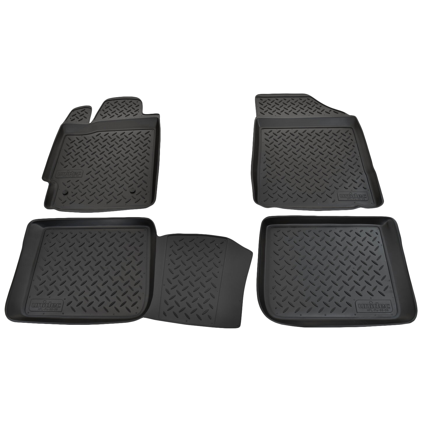 

Коврики в салон полиуретан NORPLAST TOYOTA CAMRY 06- черный комплект NPL-Po-88-09