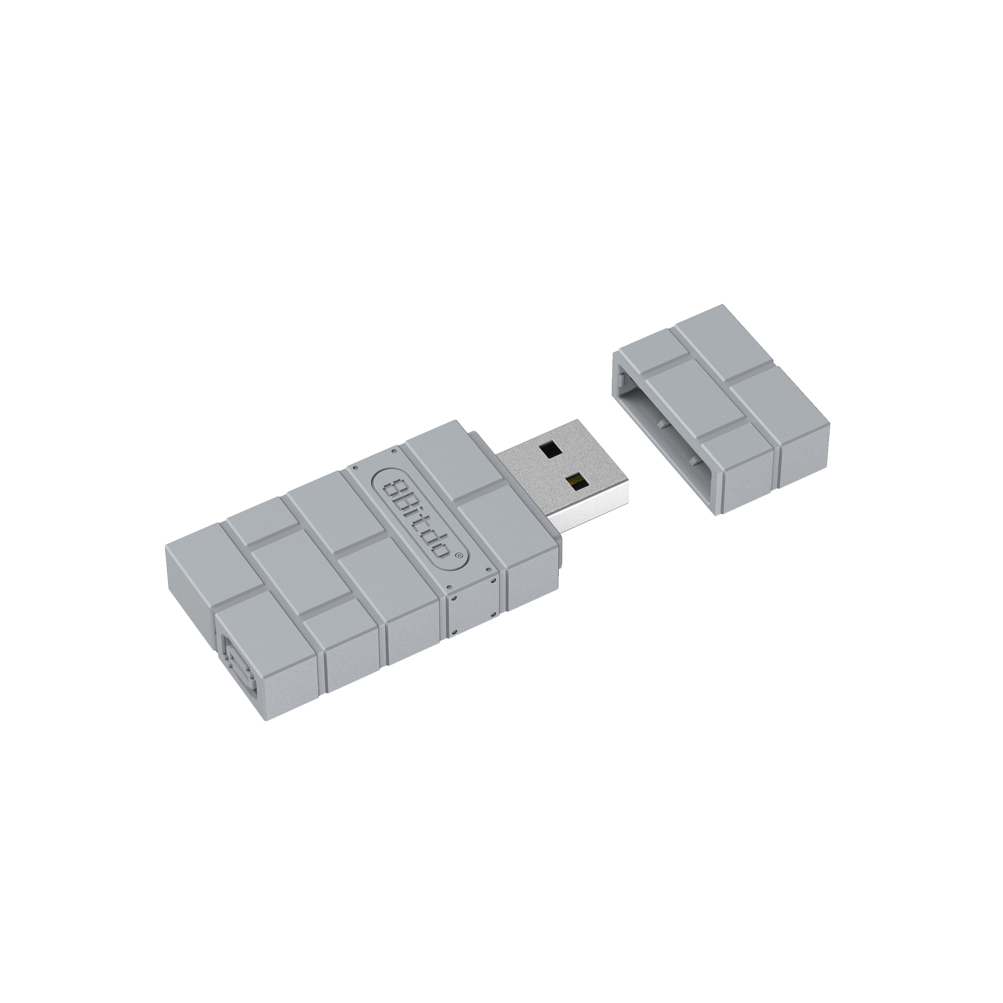 

Беспроводной USB-адаптер 8BitDo (серый)