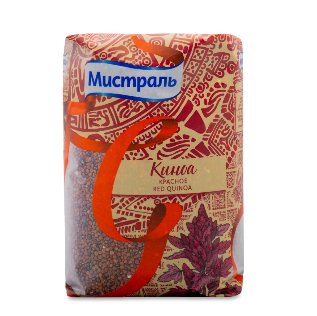 

Крупа Мистраль Киноа красная 500г пакет Россия, 6004210