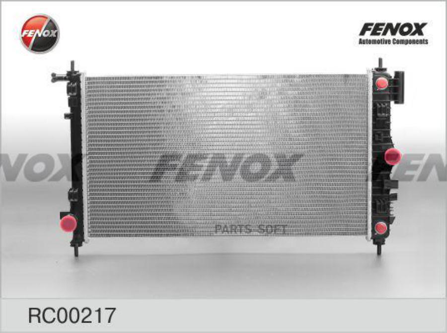 

FENOX RC00217 Радиатор охл.OPEL Insignia 2.0T 08-, Saab 9-5 2.0T 10= AT, AC+ 1шт