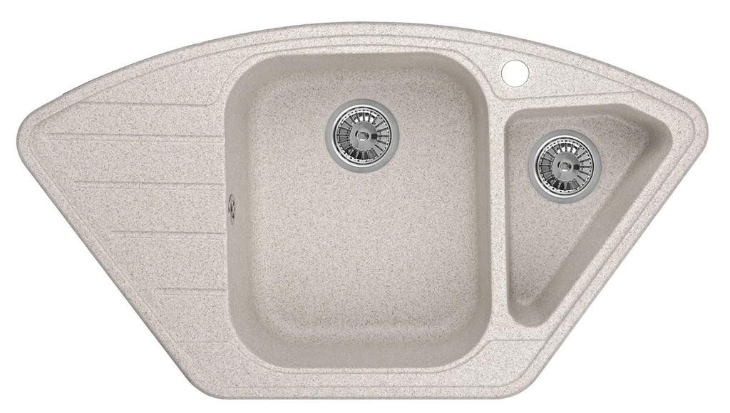 

Кухонная мойка из гранита EMAR EMQ-2890 Кварц, EMQ-2890