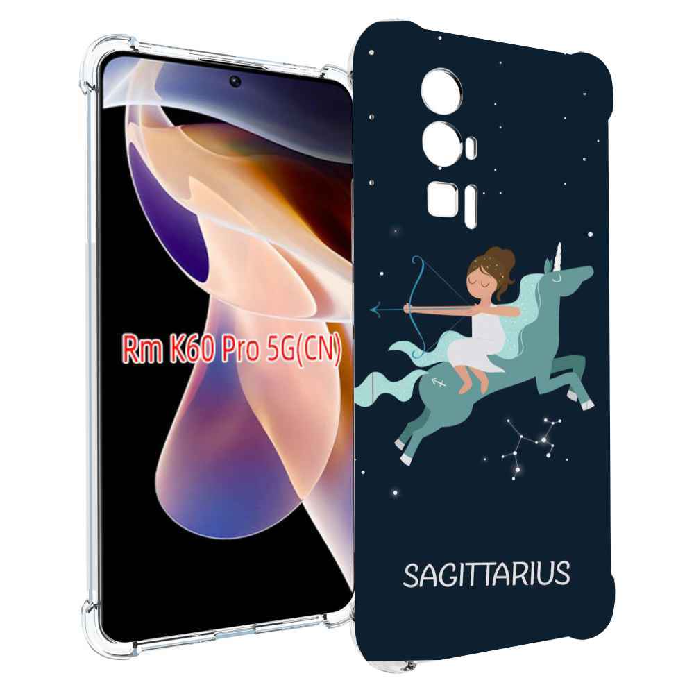 

Чехол MyPads знак зодиака стрелец 5 для Xiaomi Redmi K60 Pro, Прозрачный, Tocco