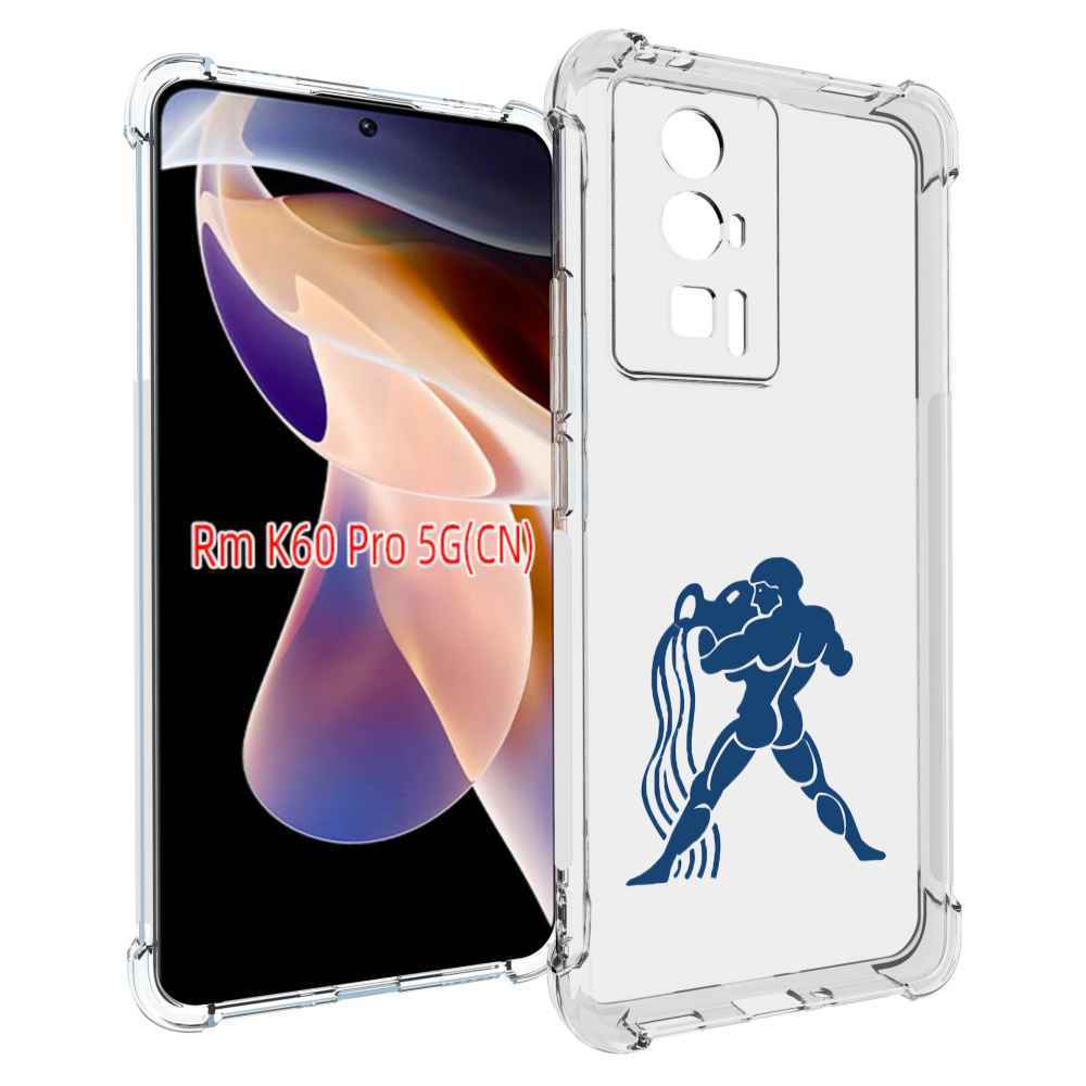 

Чехол MyPads знак-зодиака-водолей7 для Xiaomi Redmi K60 Pro, Прозрачный, Tocco