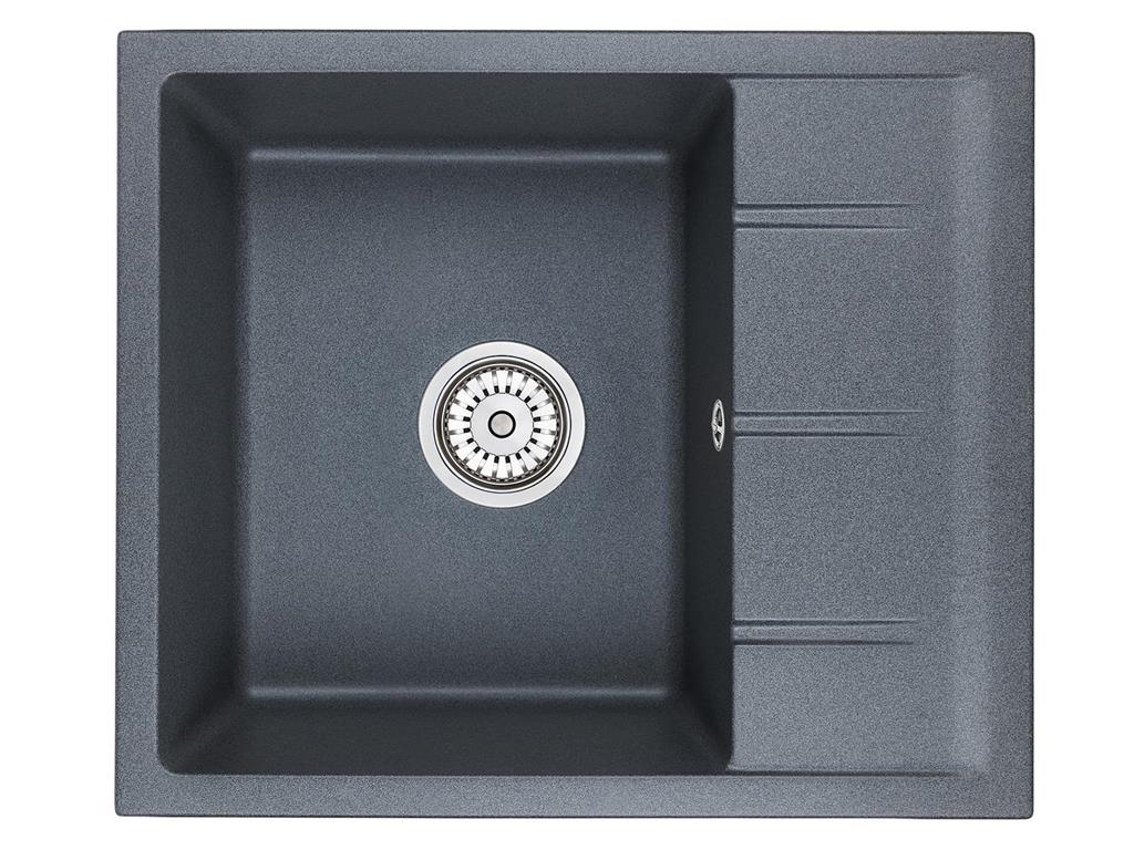 фото Кухонная мойка из гранита emar emq-1580.q антрацит