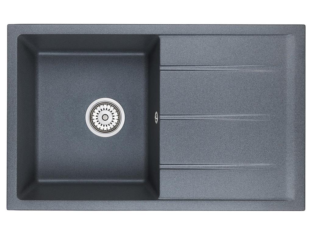 фото Кухонная мойка из гранита emar emq-1800.q антрацит