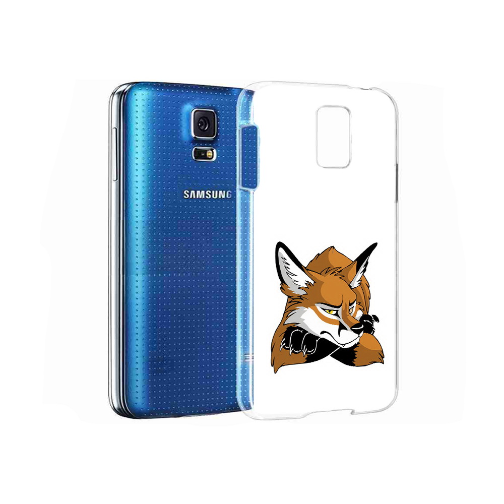 

Чехол MyPads Tocco для Samsung Galaxy S5 фокс (PT12196.512.660), Прозрачный, Tocco