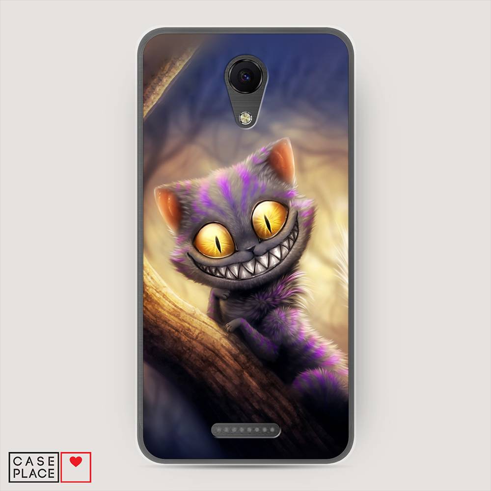 фото Чехол awog "cheshire cat" для bq 5044 strike