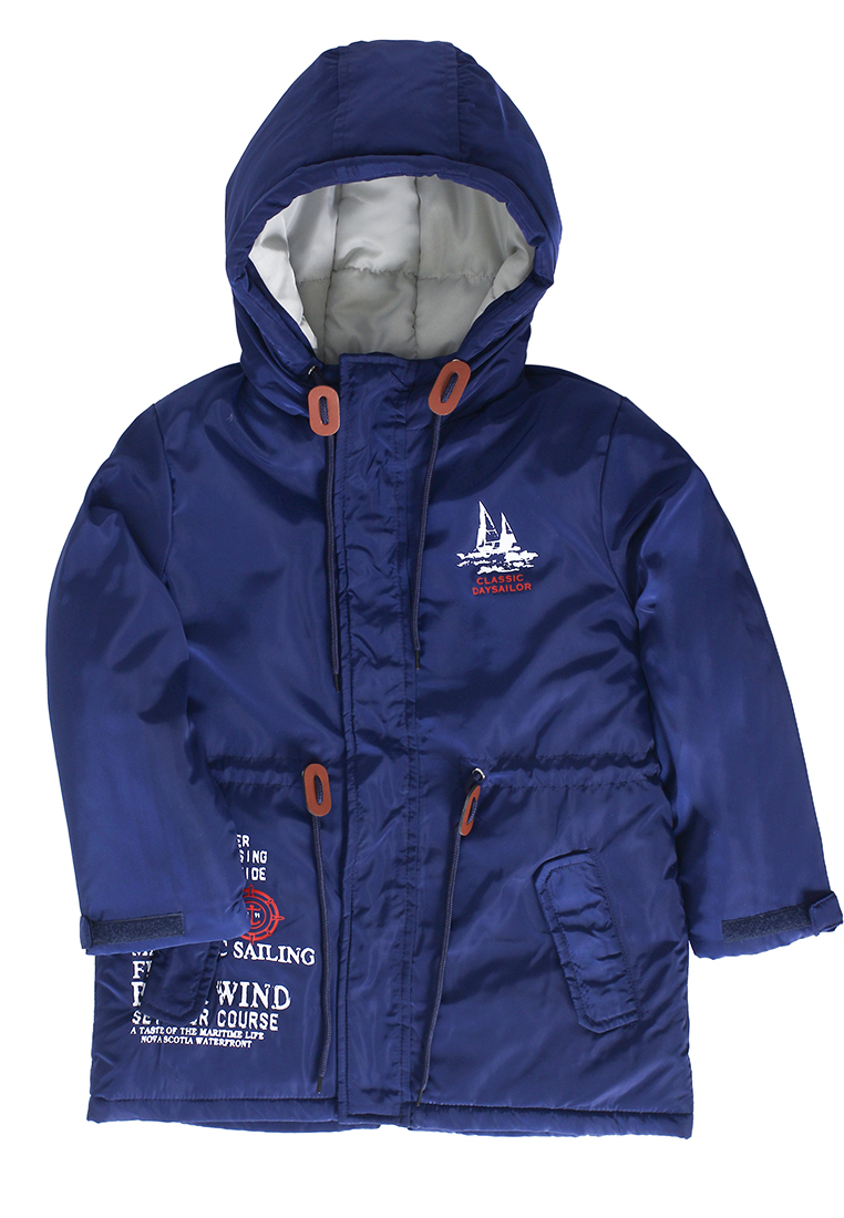 фото Куртка детская max&jessi ss22c501 цв. темно-синий р. 116