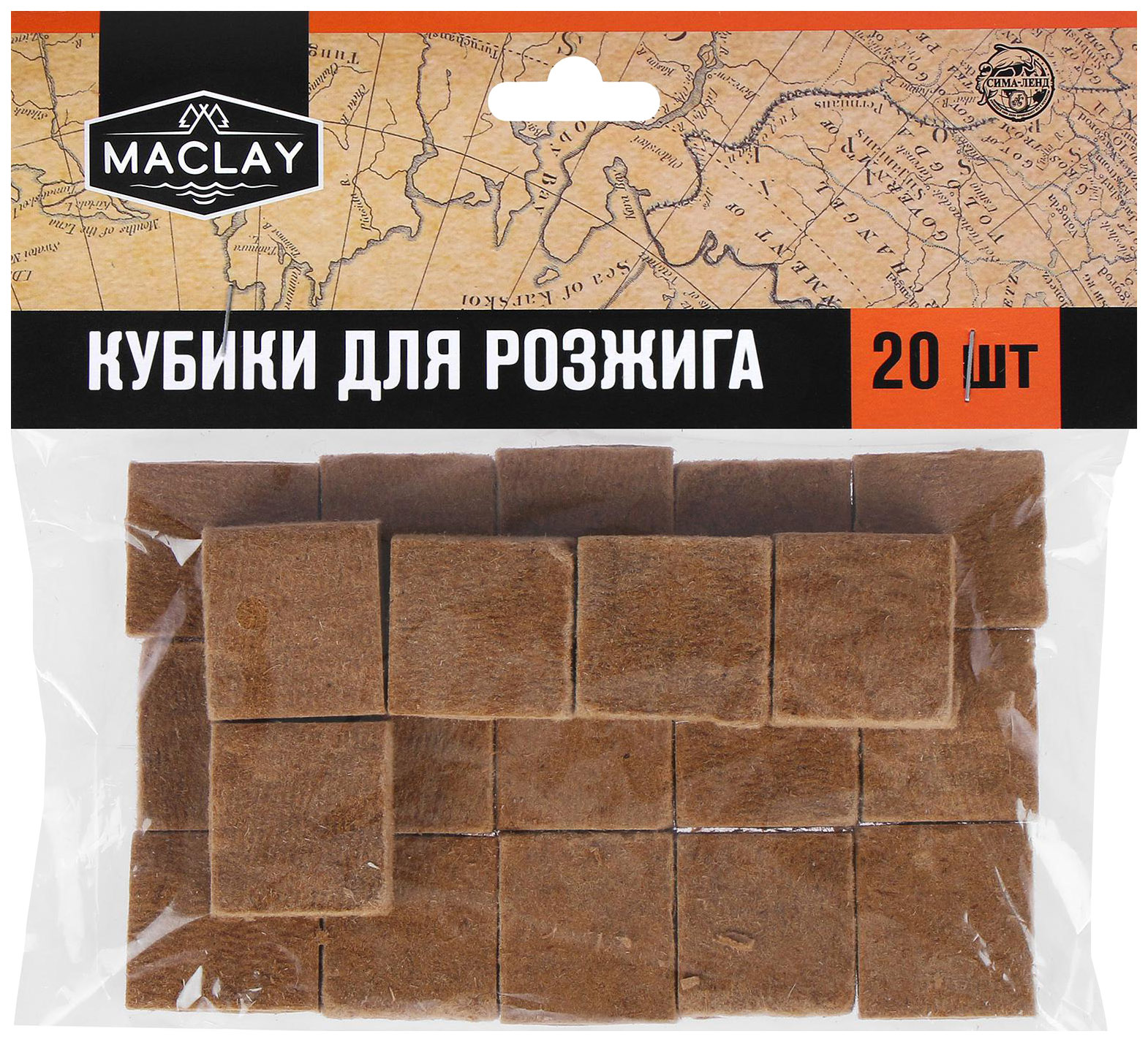 

Кубики для розжига Maclay 20шт 5073012