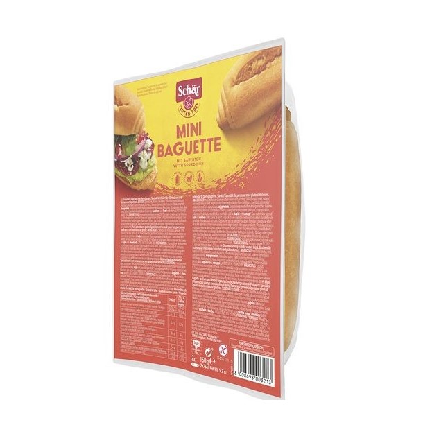 

Мини-багеты Дуо Dr.Schar Mini Baguette Duo 150г