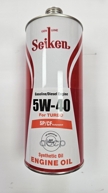 

Моторное масло SEIKEN SYNTHETIC SP/CF 5W40 1л