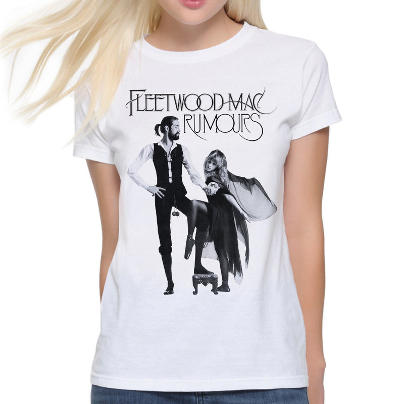 

Футболка женская DS Apparel Fleetwood Mac - Rumours 999776-1 белая 2XL, Белый, Fleetwood Mac - Rumours 999776-1