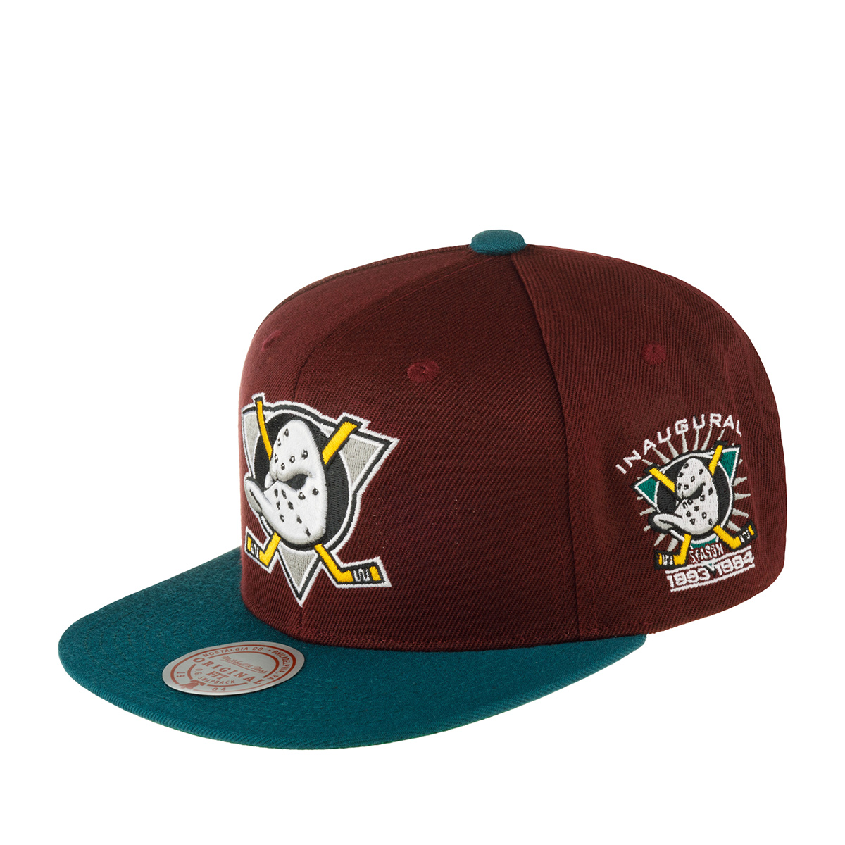 

Бейсболка унисекс Mitchell & Ness 6HSSLR22463-ADUPRTL Anaheim бордовая/бирюзовая, Бордовый, 6HSSLR22463-ADUPRTL Anaheim Ducks NHL