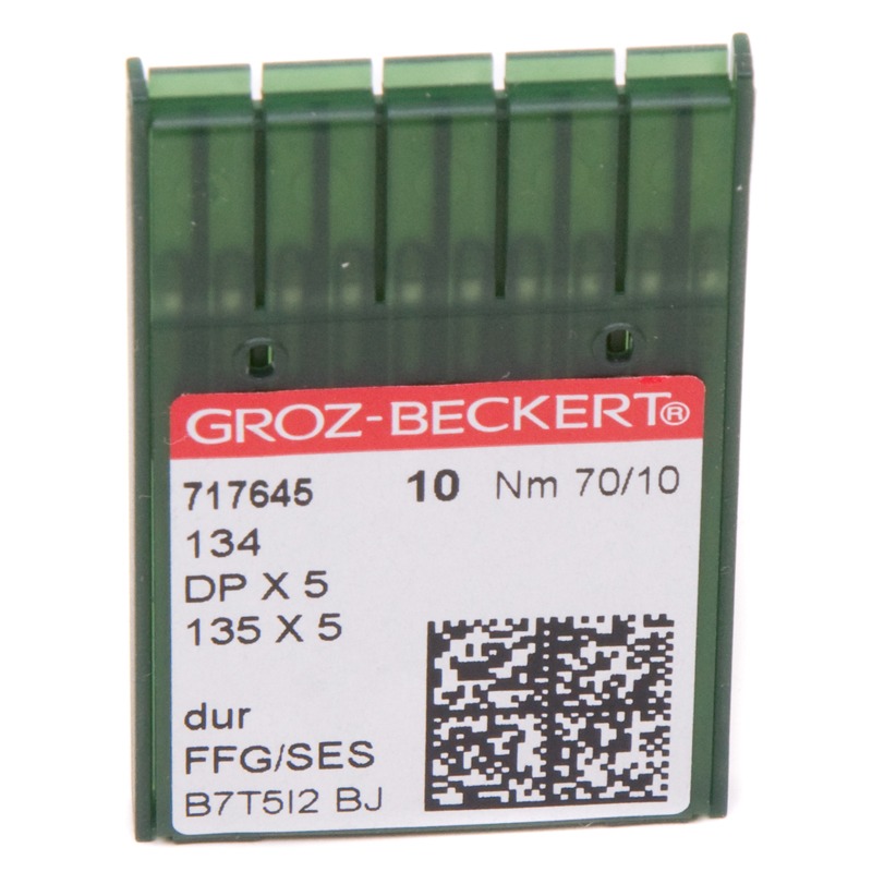 Иглы Groz-Beckert DPx5 134 FFGSES 7010 10 штук для трикотажа 220₽