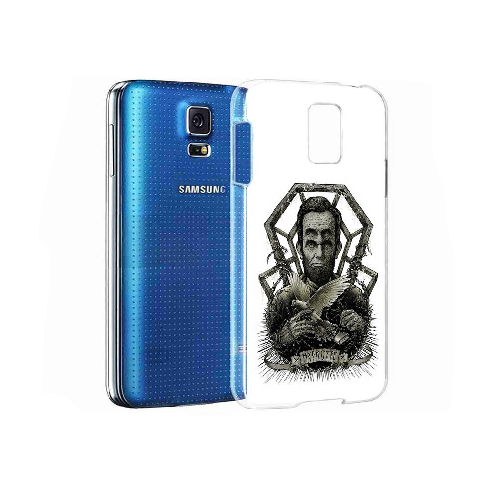 

Чехол MyPads Tocco для Samsung Galaxy S5 франклин абстракция (PT12196.512.662), Прозрачный, Tocco