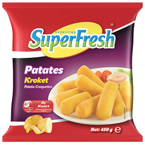 Замороженный картофель Superfresh Крокеты 450 г