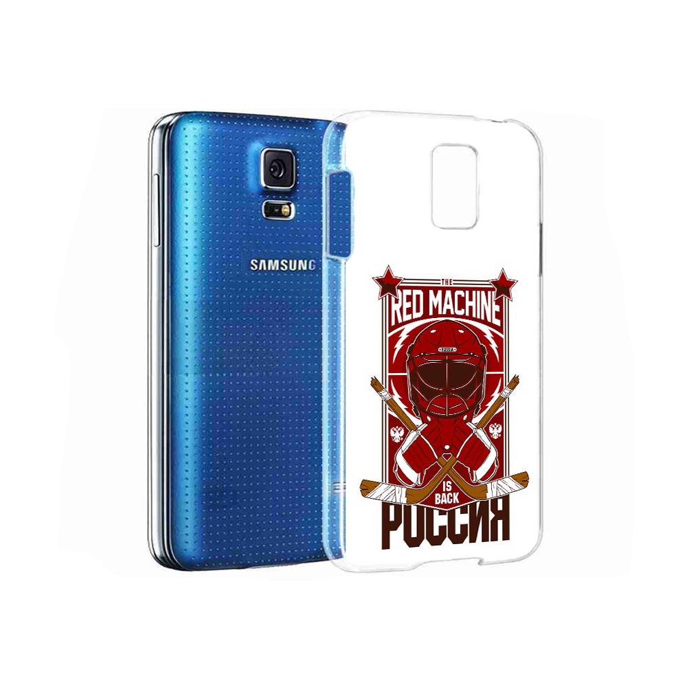 

Чехол MyPads Tocco для Samsung Galaxy S5 хоккей россия (PT12196.512.666), Прозрачный, Tocco