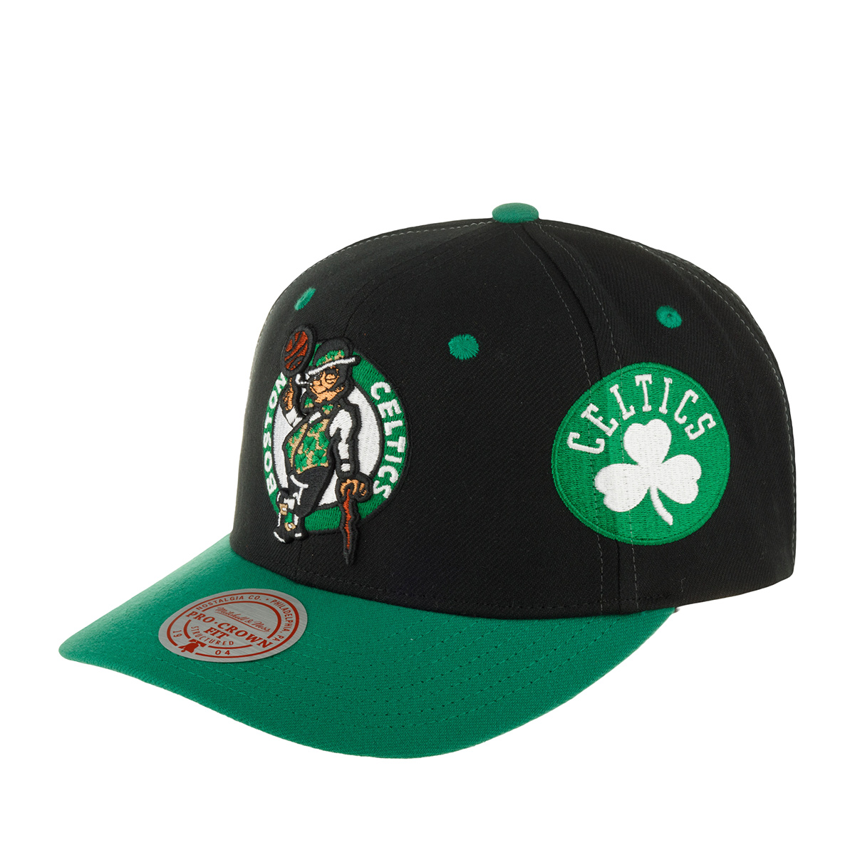 

Бейсболка унисекс Mitchell & Ness HHSS7310-BCEYYP Boston черная/зеленая, Черный, HHSS7310-BCEYYP Boston Celtics NBA