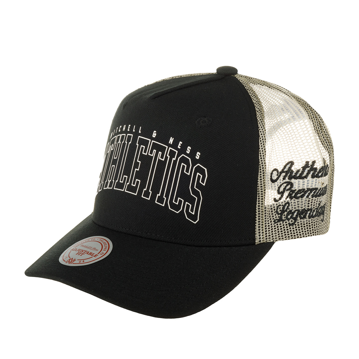 

Бейсболка унисекс Mitchell & Ness HHSS6833 черная, Черный, HHSS6833