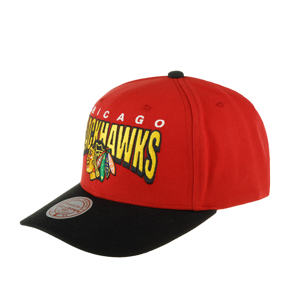 Бейсболка унисекс Mitchell & Ness HHSS6642-CBHYYPP Chicago красная/черная, one size