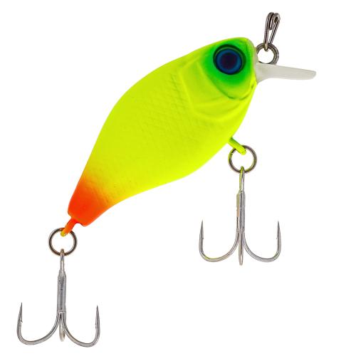 Воблер Jackall Chubby 41мм. 5,5гр. до 0,6м. chartreuse orange floating chartreuse