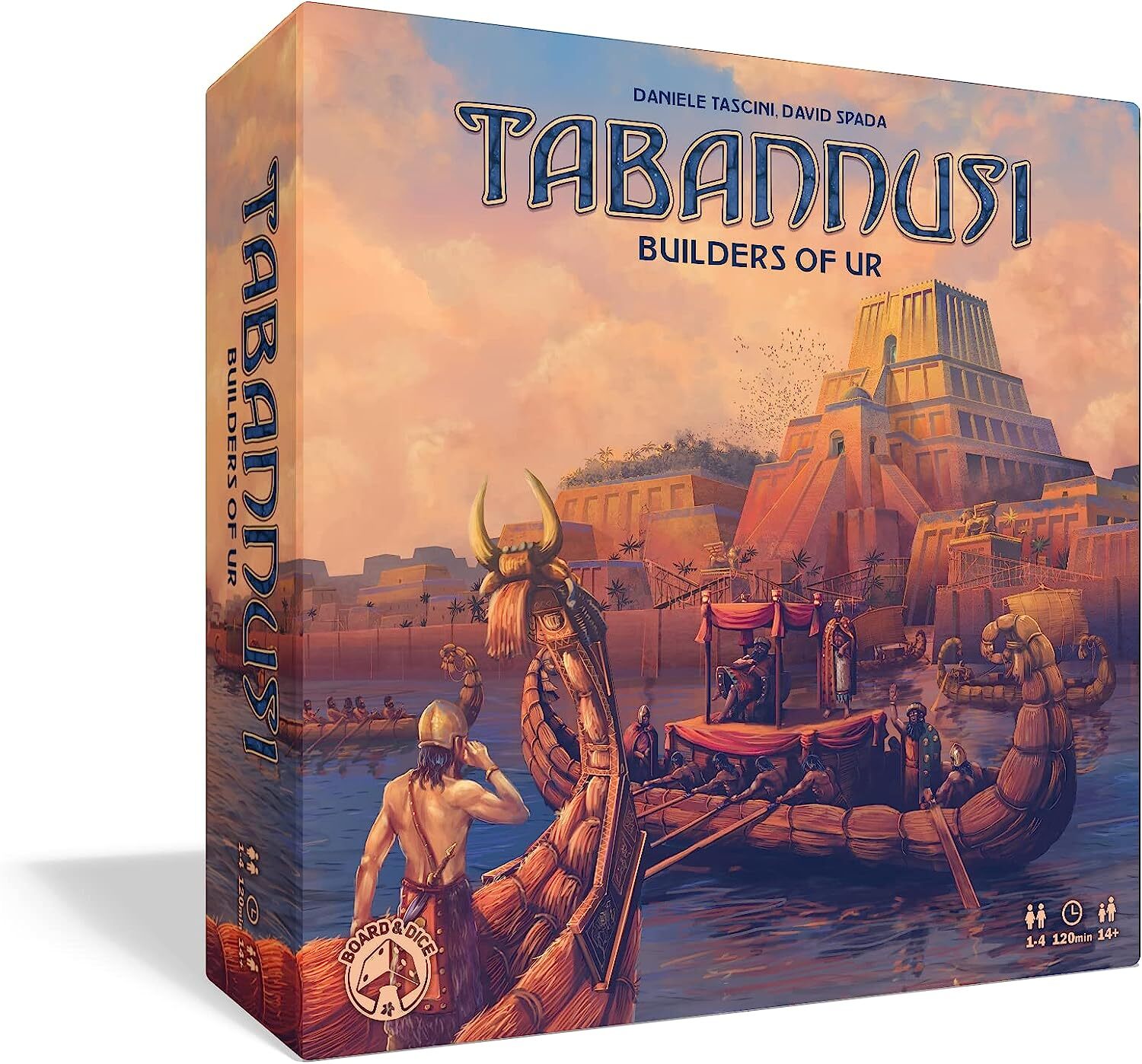 Настольная игра Board and Dice Tabannusi Builders of Ur, Строители Ура на английском языке