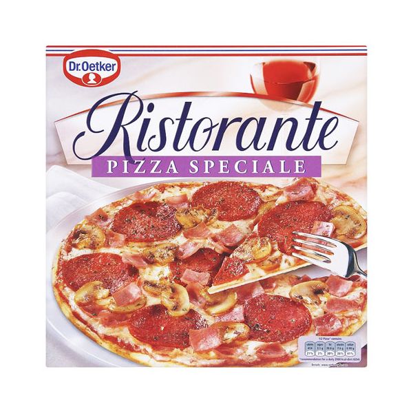 Пицца Dr. Oetker Ristorante Speciale сыр грибы колбаса замороженная 340 г