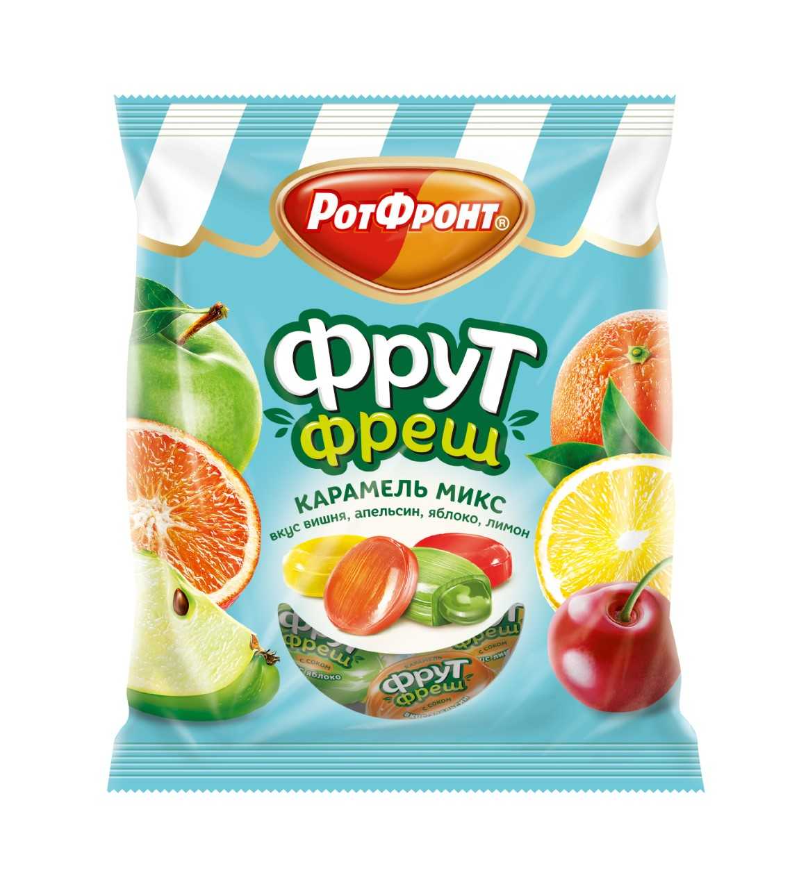 

Карамель Рот-Фронт Фрут-Фреш микс 250 г