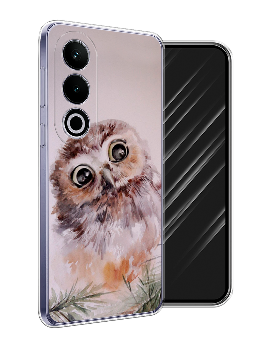 

Чехол Awog на OnePlus Ace 3V "Сова на розовом", Розовый;коричневый, 154850-1