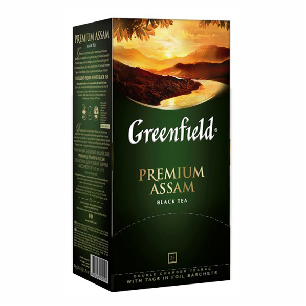 

Чай черный Greenfield Premium Assam 1,5 г х 25 шт