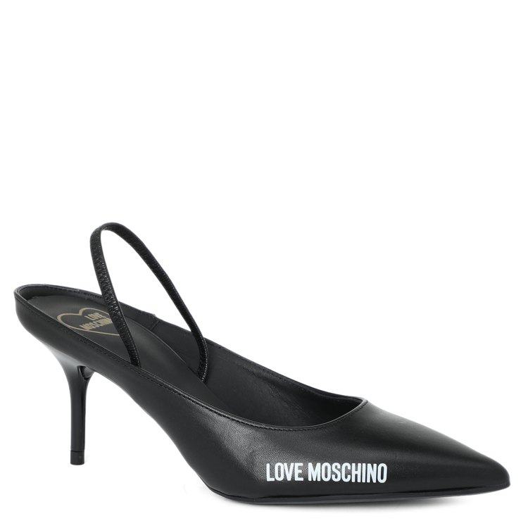 

Шлепанцы женские Love Moschino JA10167G черные 37 EU, JA10167G