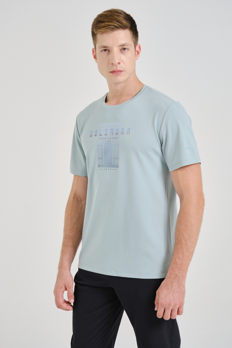 

Футболка мужская Anta 852437111 Training GOLD AURA A-CHILL TOUCH,ECOCOSY зеленая M, Зеленый, 852437111 Training GOLD AURA A-CHILL TOUCH,ECOCOSY