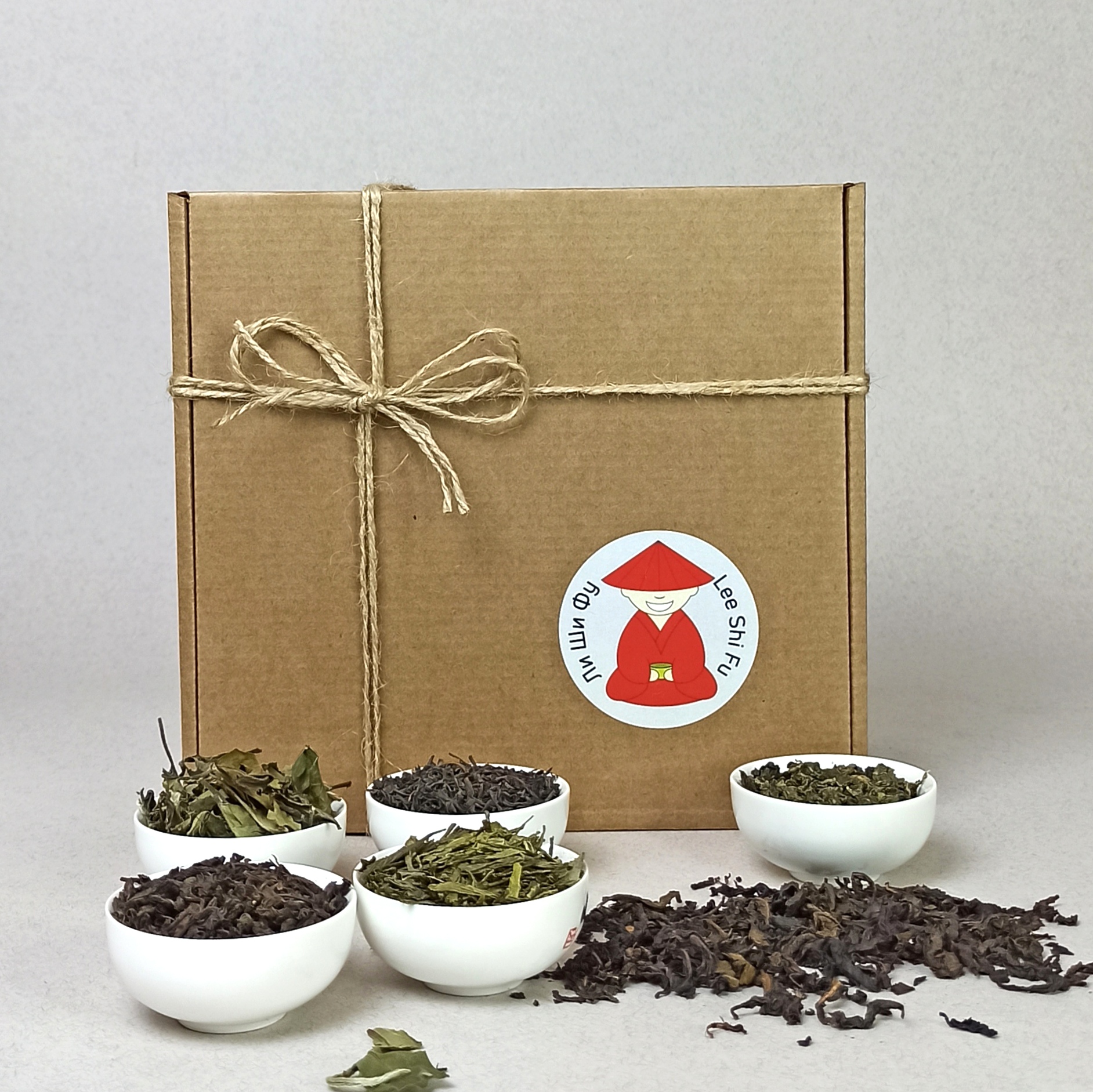 Подарочный набор чая Семь чашек Ли ши фу - знакомство с китайским чаем, 6 видов по 50 г