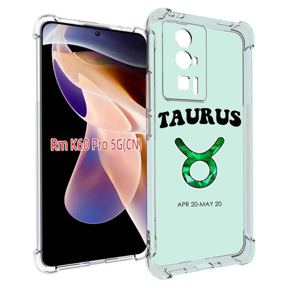 

Чехол MyPads знак-зодиака-телец-1 для Xiaomi Redmi K60 Pro, Прозрачный, Tocco