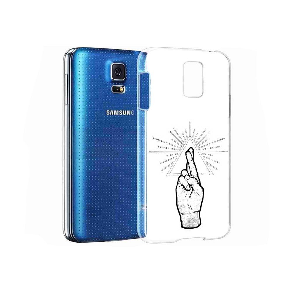 

Чехол MyPads Tocco для Samsung Galaxy S5 черно белая рука (PT12196.512.681), Прозрачный, Tocco