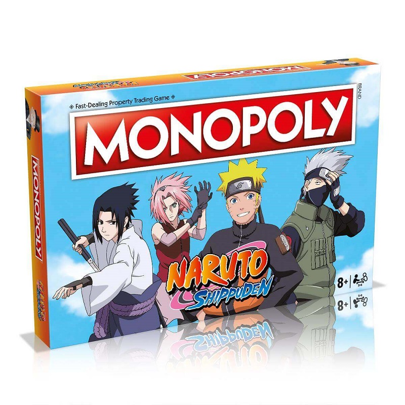 Настольная игра Hasbro Monopoly Naruto Монополия Наруто WM00167-EN1-6