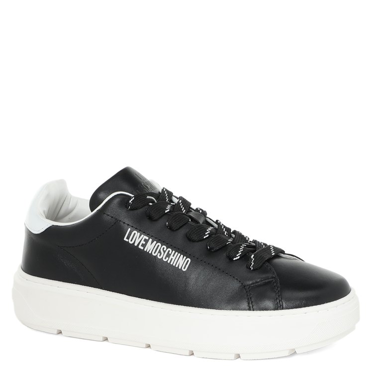 

Кеды женские Love Moschino JA15374G SS23 черные 35 EU, JA15374G SS23